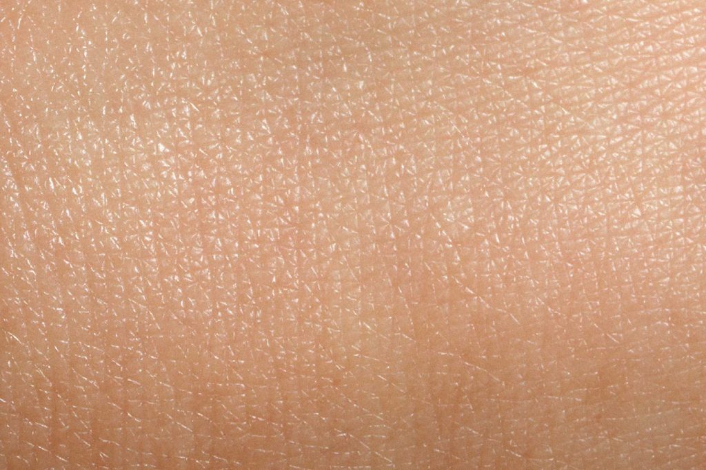 textura detalhada da pele humana